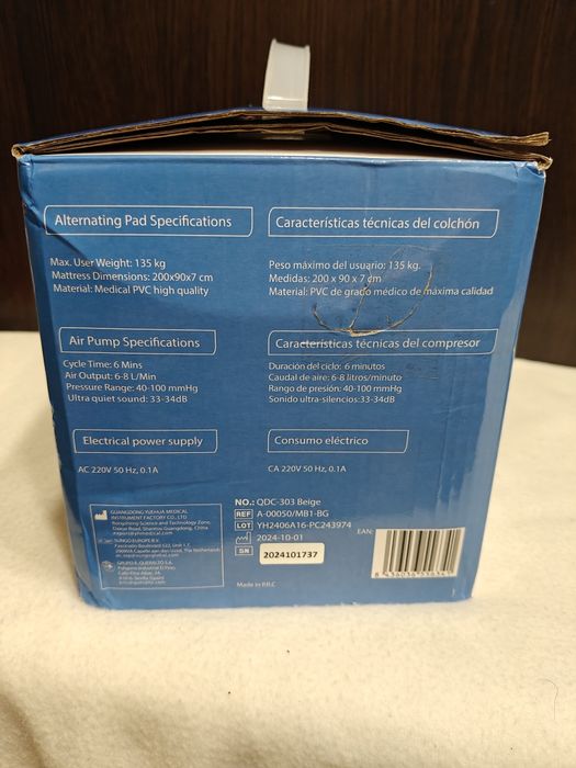 Materac przeciwodleżynowy Mobiclinic Mobi 1.