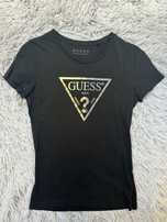 T-shirt czarny Guess xs