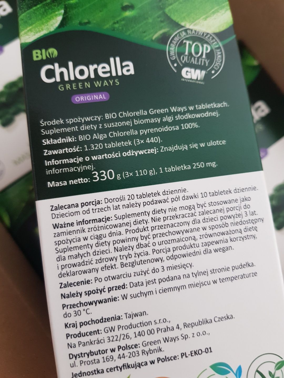 Chlorella BIO Green Ways