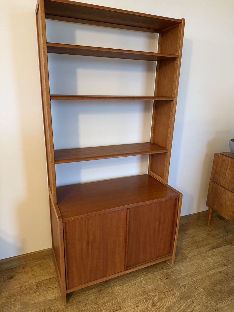 Szafka regał Bodafors lata 60 tekowy duński design
