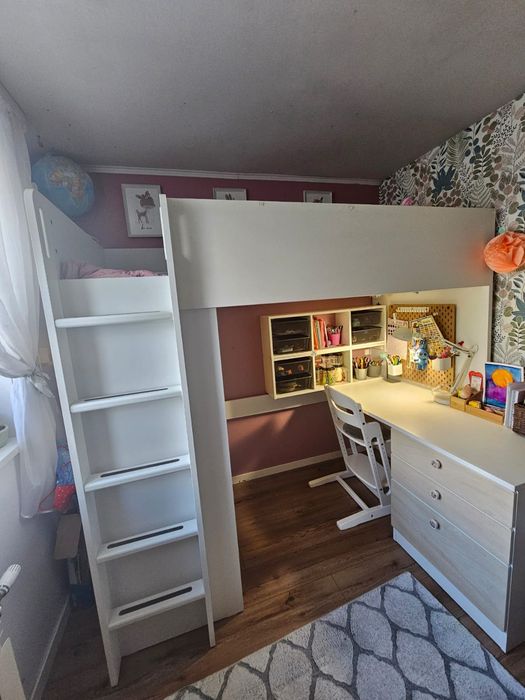 Łóżko na antresoli SMASTAD