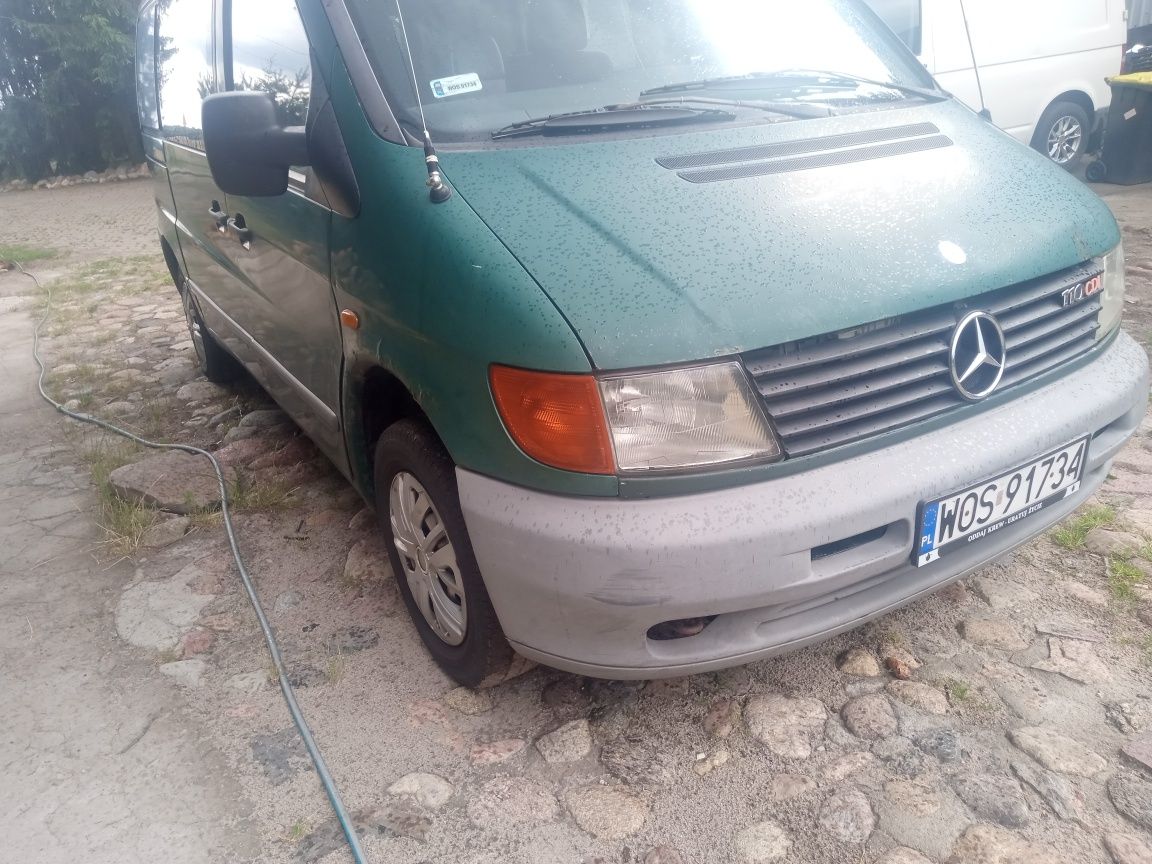 Mercedes Vito 5 osobowy 2.3D manual prawie sprawny