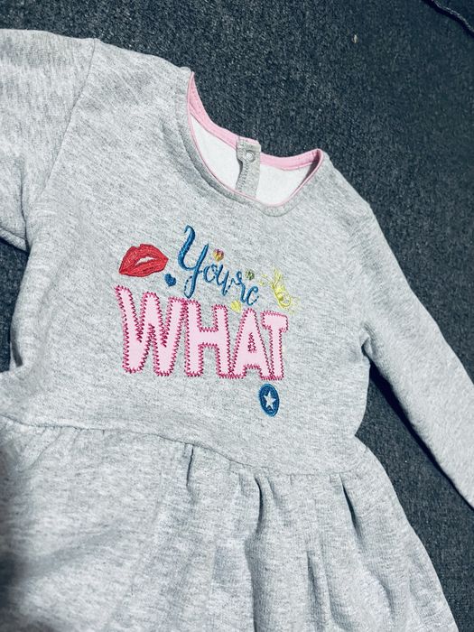 Тепле платтячко на 4 роки (сукня дитяча, тепле плаття)