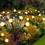 lampki solarne 10 LED 73cm, czujnik zmierzchu