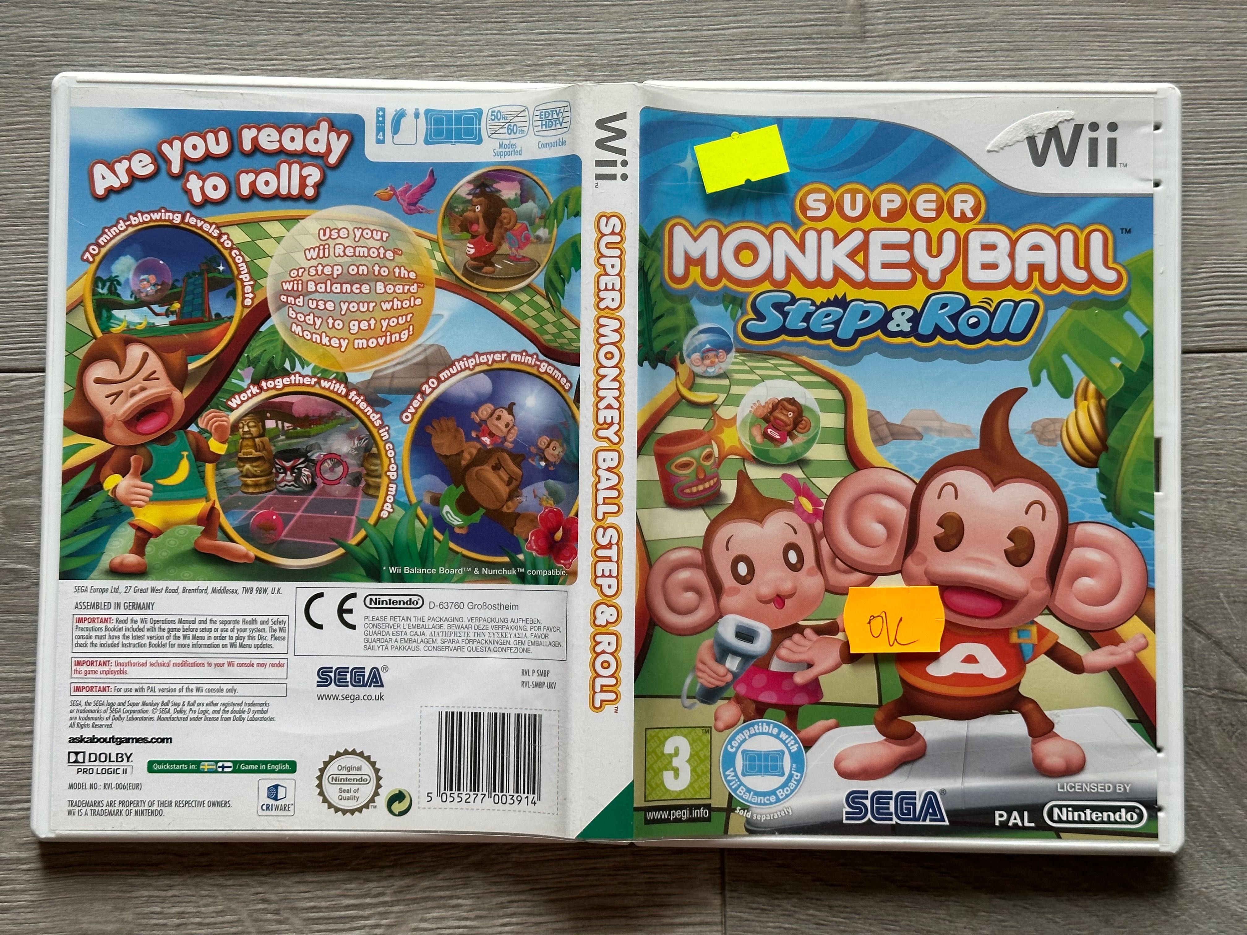 Super Monkey Ball: Step & Roll / Wii
