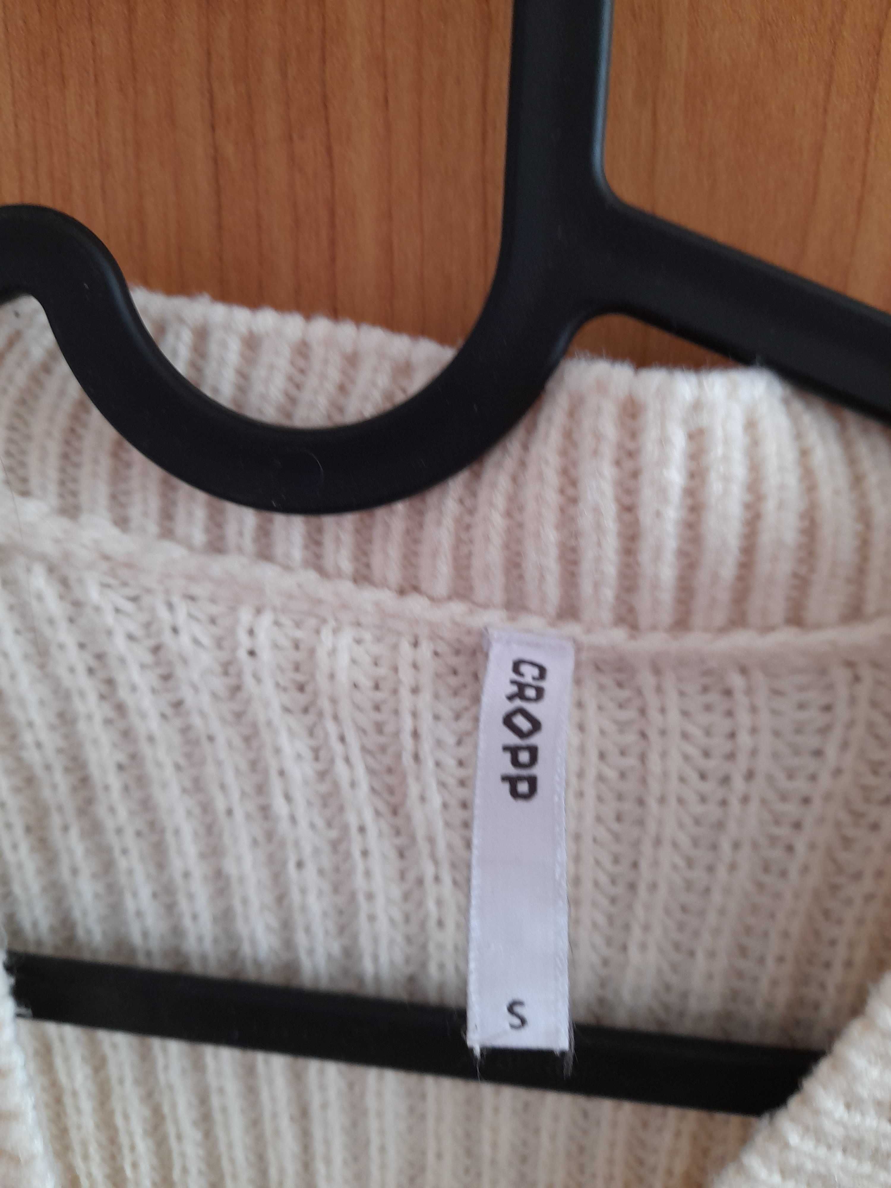 Sweter cropp S (bradziej na xs)