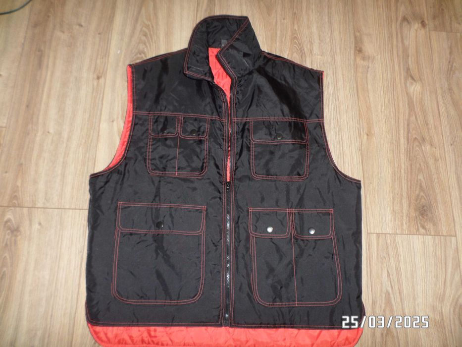 nowa męska ocieplana  kamizelka-XXL