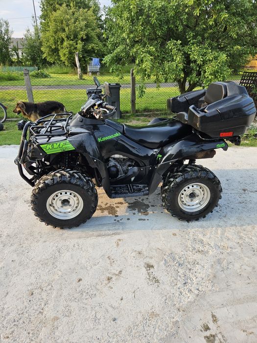 Kawasaki kvf 750 quad 4x4, wtrysk,  zarejestrowany, 2008 rok