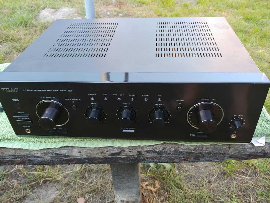 Wzmacniacz stereo, Zadbany TEAC A-R610 120W na kanał +TEST Odbiór osb.
