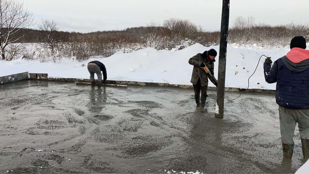 Фундаменти, бетон, перекриття, монолітні роботи.