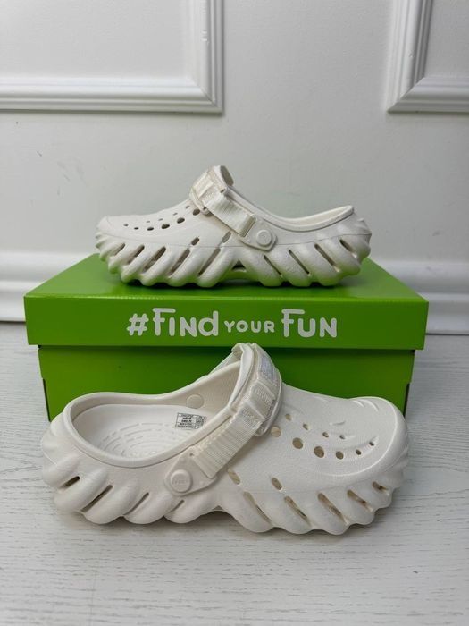 Супер новинка Crocs ECHO Clog Storm крокси чоловічі темно сині