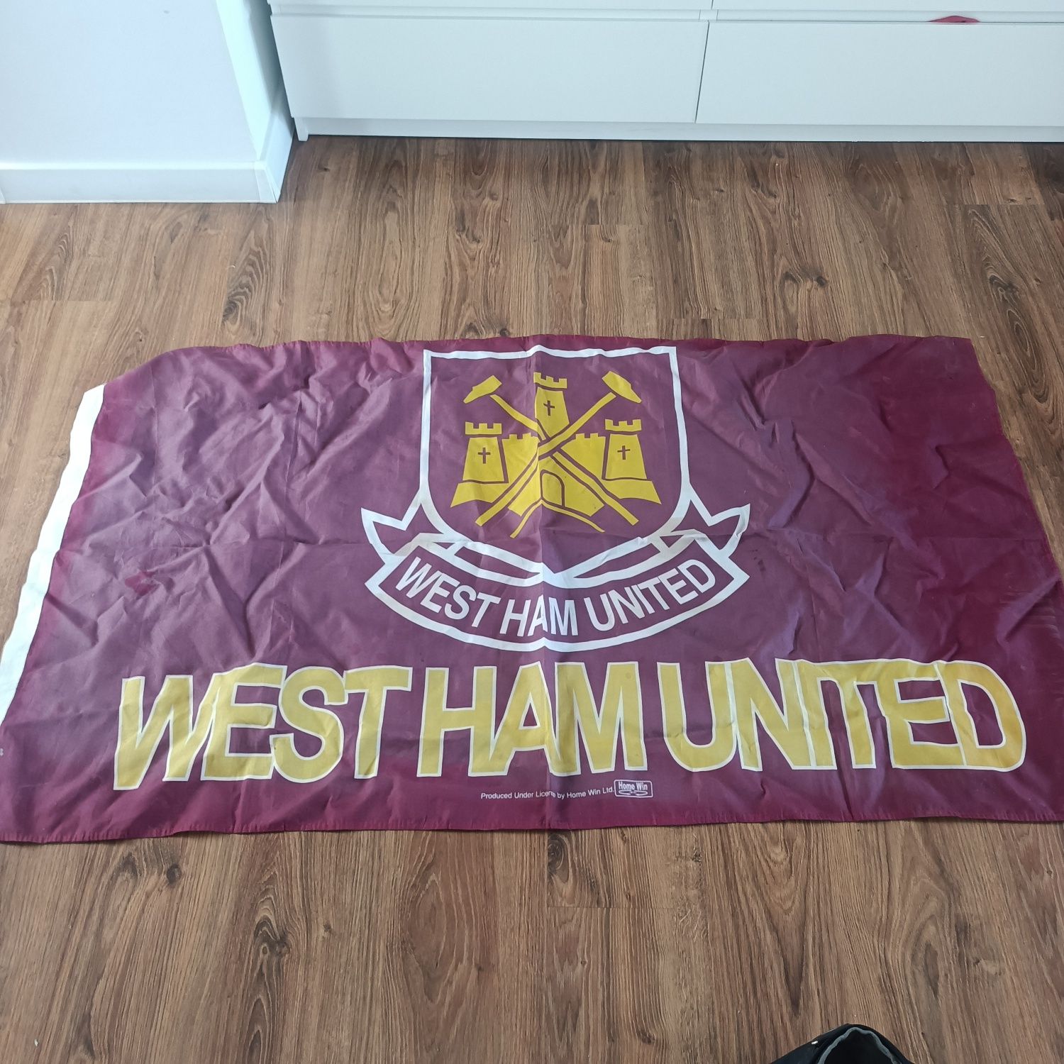 Flaga meczowa West Ham