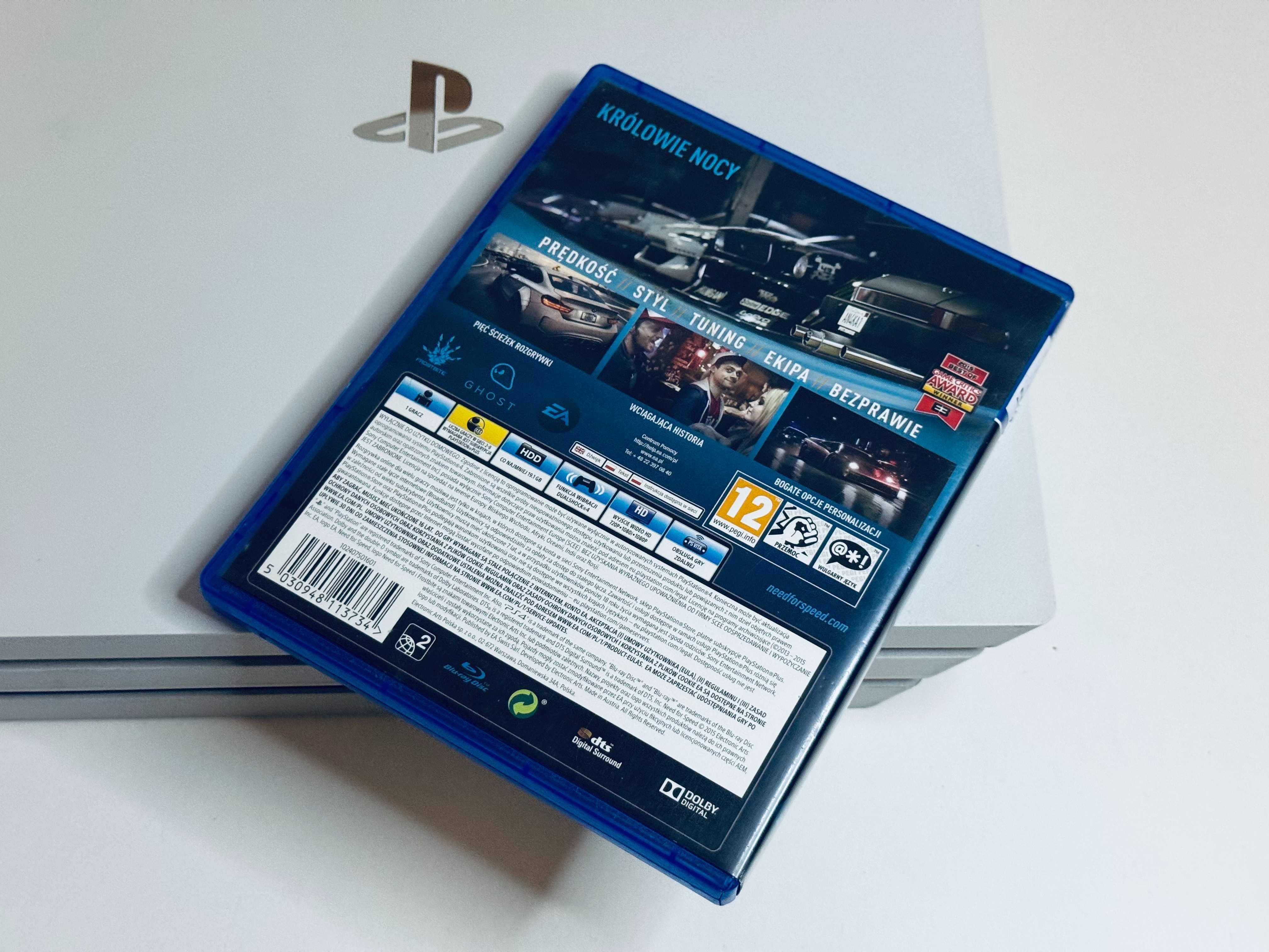 Gra Need For Speed PS4 PL Więcej gier na innych ogłoszeniach!