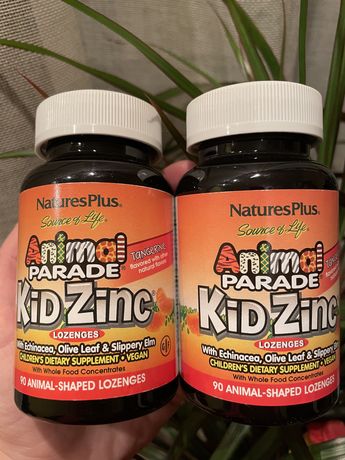 Zinc Animal parade детский цинк витамины iherb kid zinc