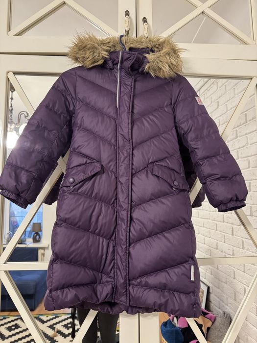 Reima пуховик пальто куртка зимова Lenne 122 128