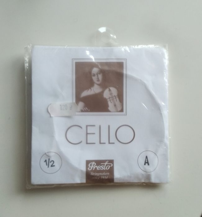 Struny do wiolonczeli 1/2 marki Presto