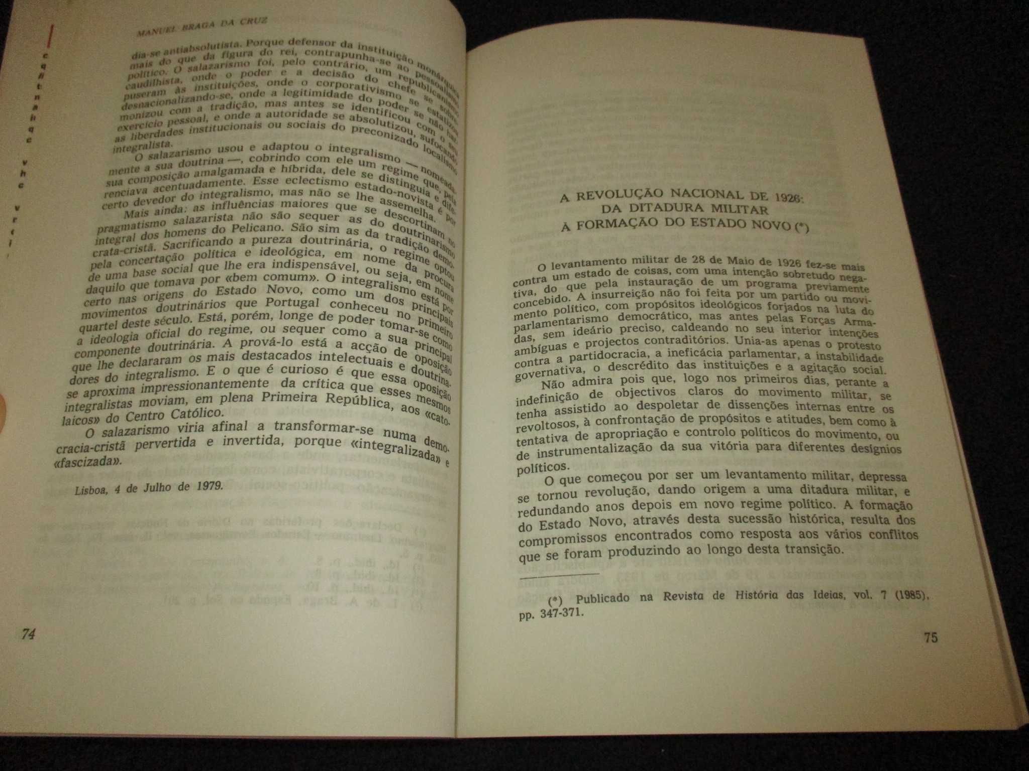 Livro Monárquicos e Republicanos no Estado Novo