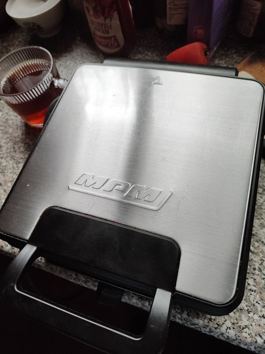 Gofrownica MPM MGO-36M srebrny/szary 1200 W