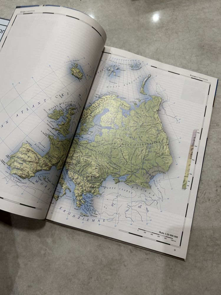 Wielki encyklopedyczny Atlas świata tom 1 Europa Zachodnia