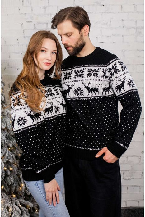 Новорічні светри 2025, Вовняні, теплі, якісні, Українська в’язка