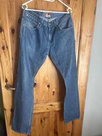 Sprzedam spodnie firmy Levis model 504 W34 L34 w odcieniu niebieskim