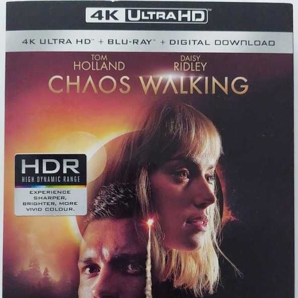 CHAOS WALKING Ruchomy chaos 4K + Blu-Ray wyd.UK