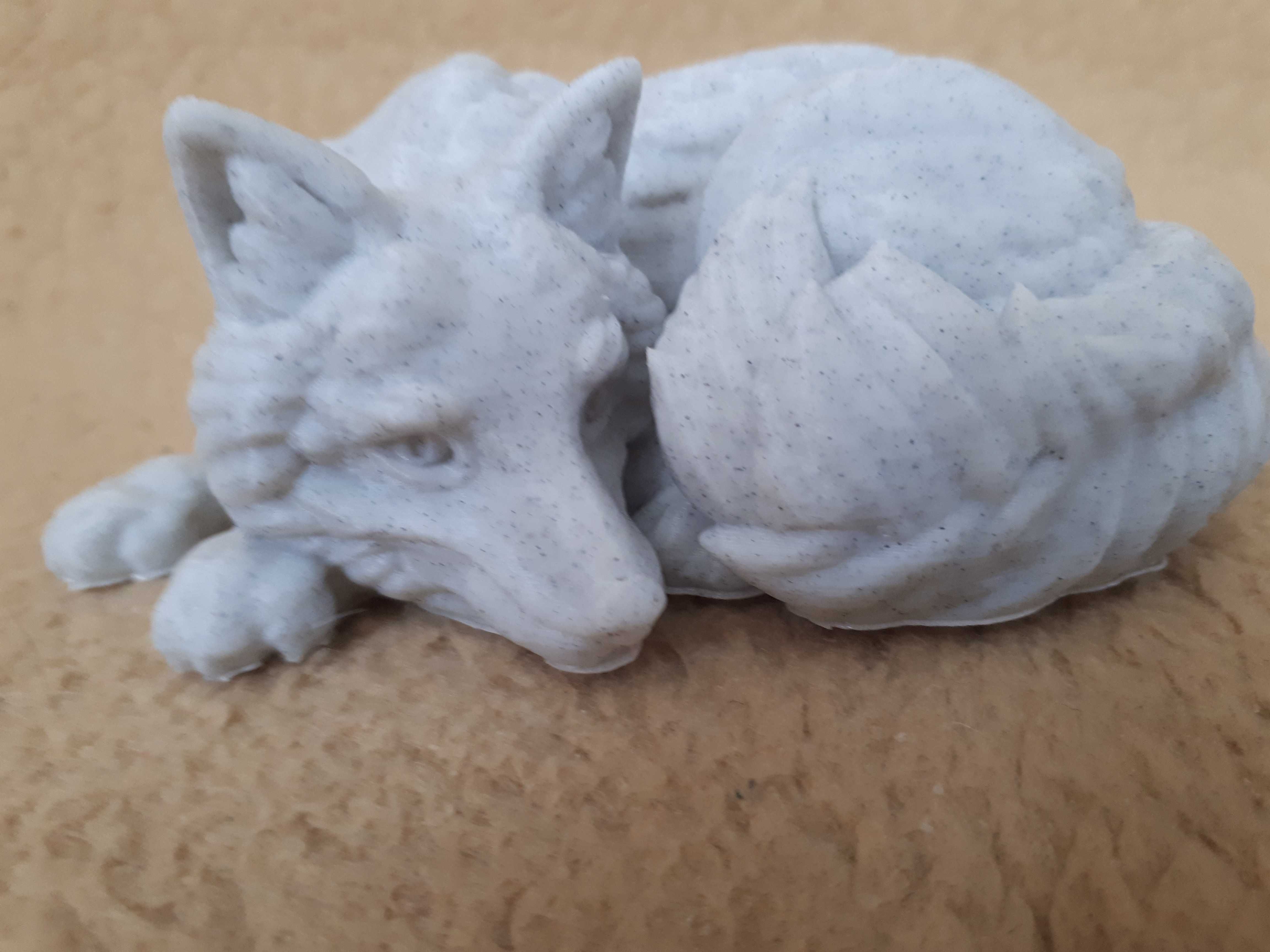Figurka lisa wydruk 3d