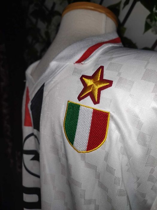 Retro AC Milan 1996-97 Baggio 18 tamanho M