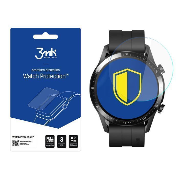 Huawei Watch Gt 2 46Mm - 3Mk Watch Protection™ V. Flexibleglass Lite