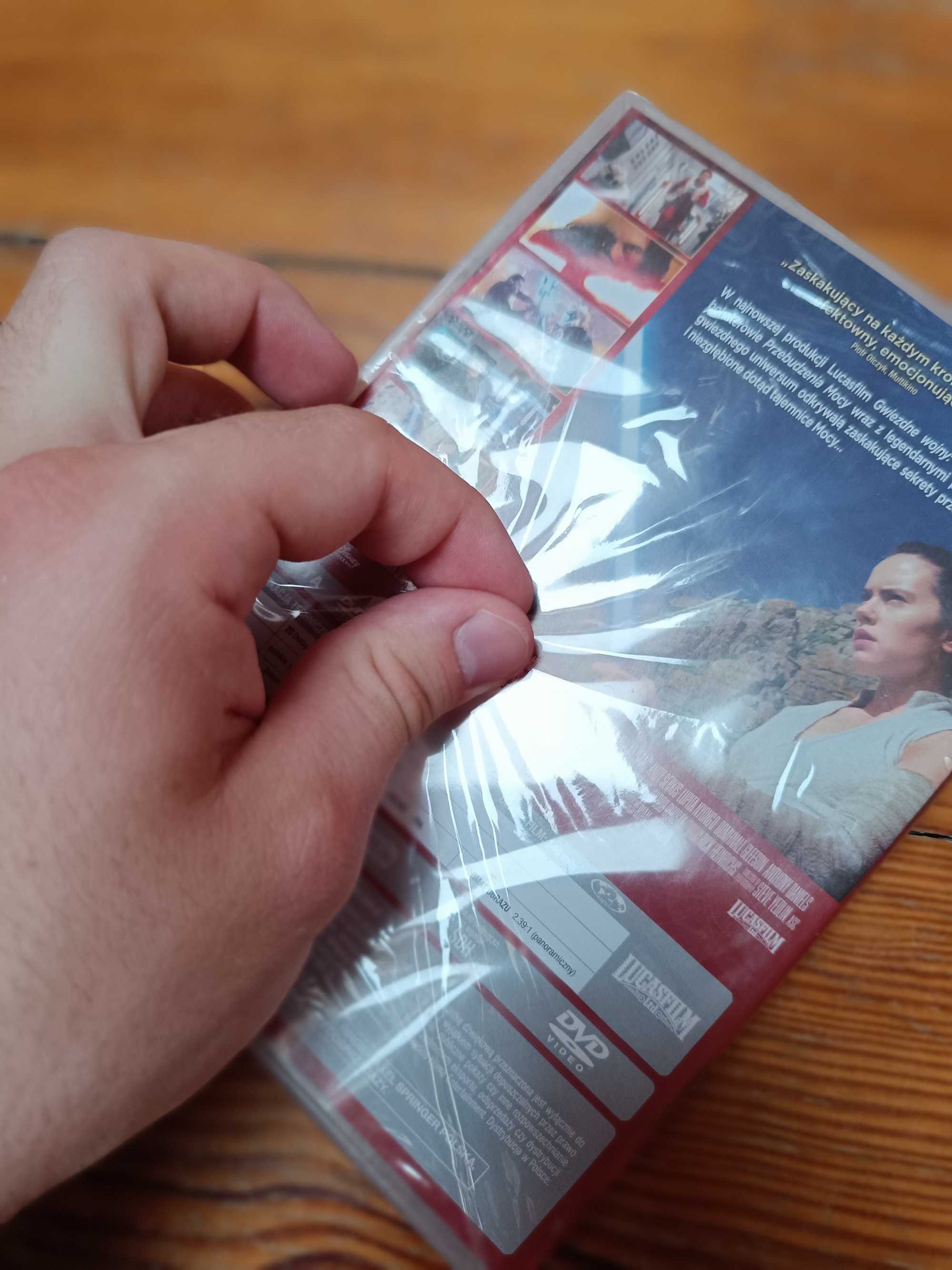 Gwiezdne Wojny Ostatni Jedi orginalnie zapakowaną w foli