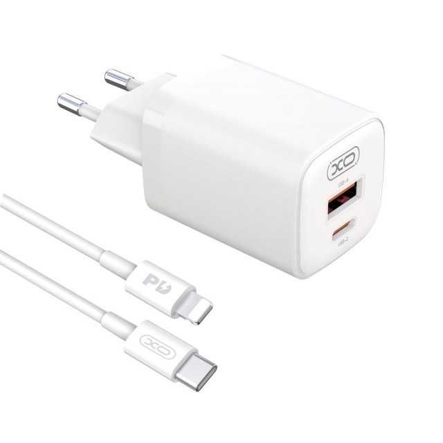 Ładowarka Do iPhone USB-C Lightning 30W XO Szybkie Ładowanie