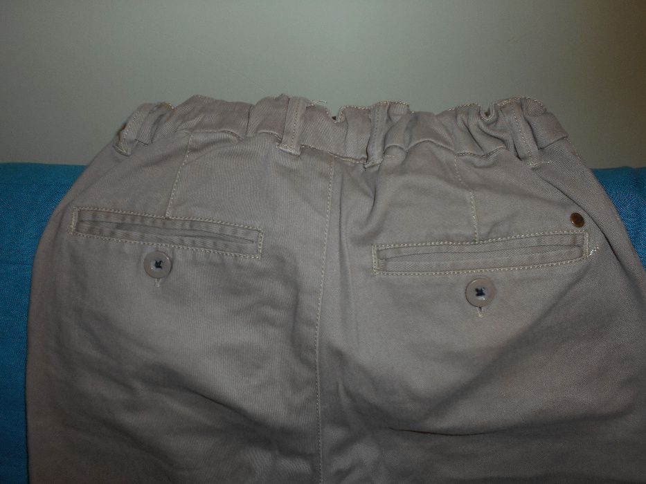 Kawowo-brązowy zestaw bluzka + spodnie Kappahl 146cm