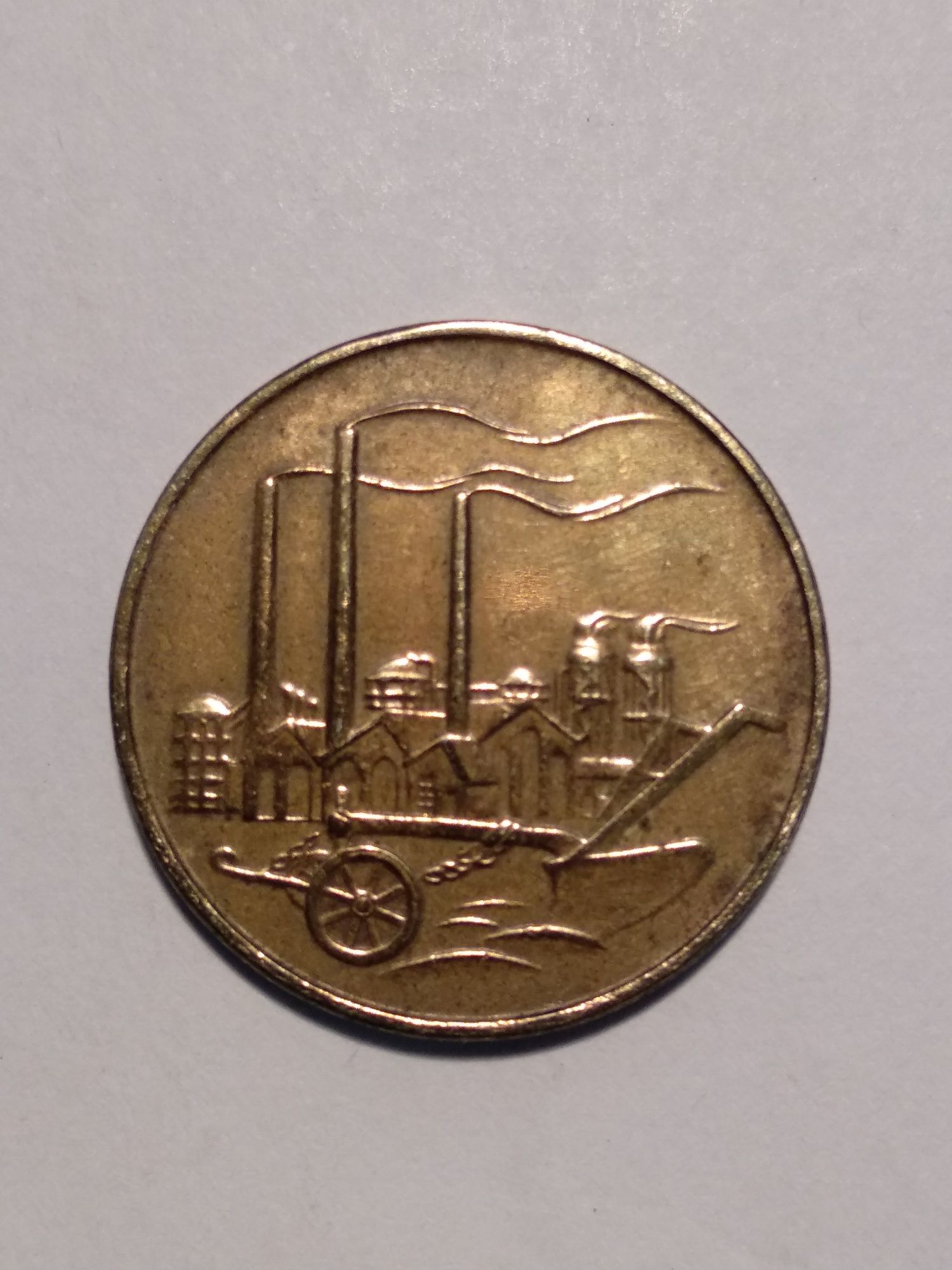 Moeda de 50 Pfennig 1950 Alemanha