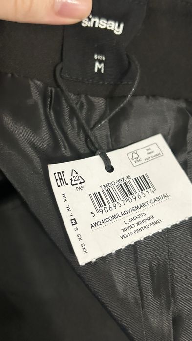 Жилетка класична жіноча primark