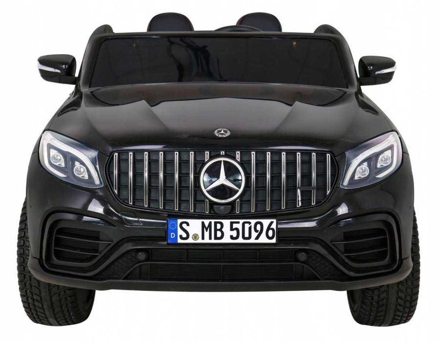 Auto licencja Mercedes GLC 63S dla 2 dzieci Czarny, Napęd 4x4 do 35kg