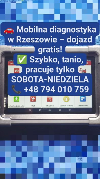 Mobilna diagnostyka w Rzeszowie