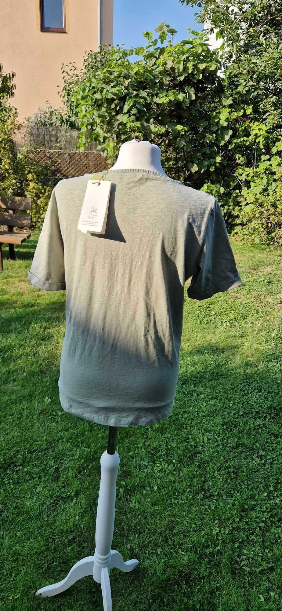 Bluzka, T - Shirt Damski z Kieszonką Tatuum rozmiar L , 100 % bawełna