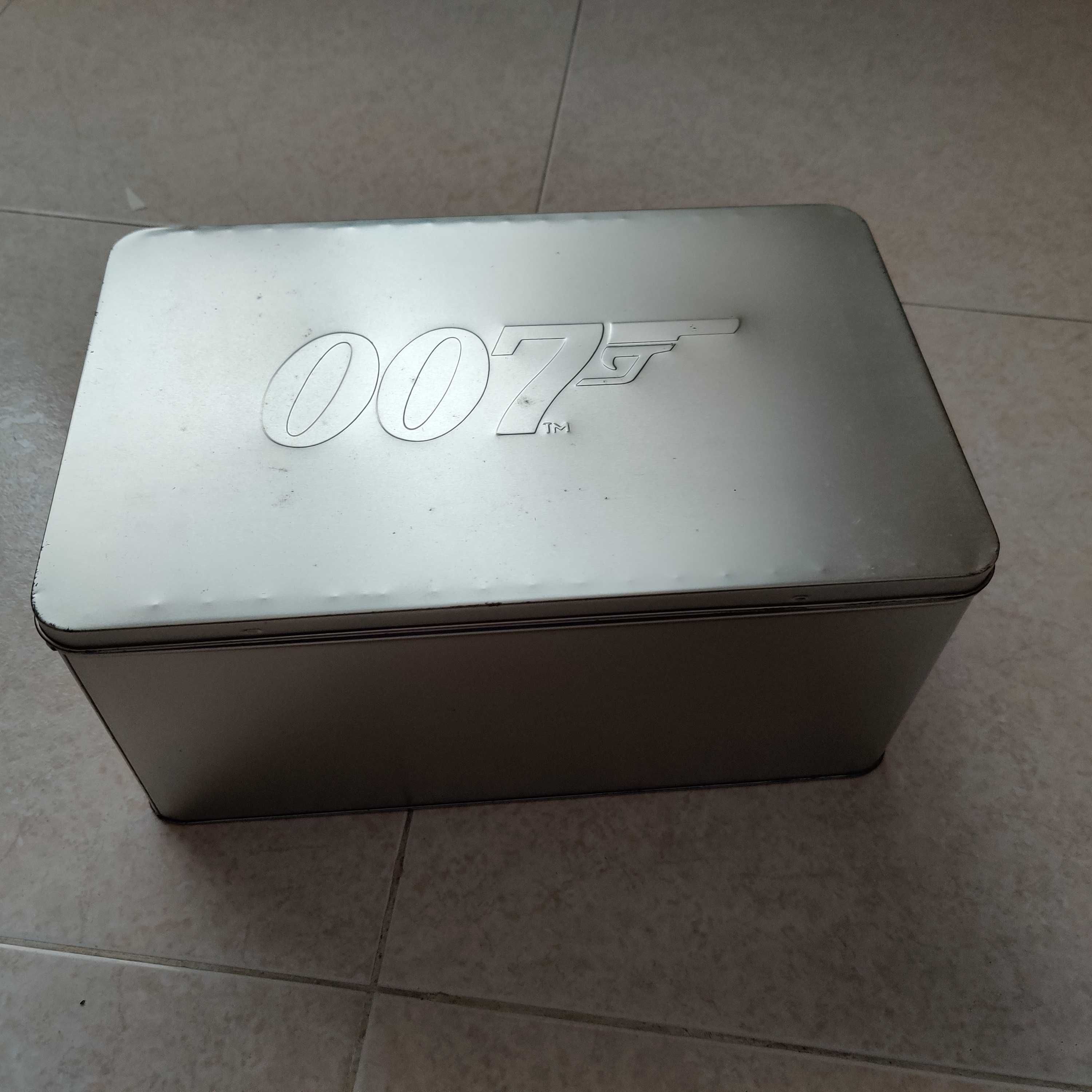 007 edição especial limitada 19 dvd, em caixa metálica