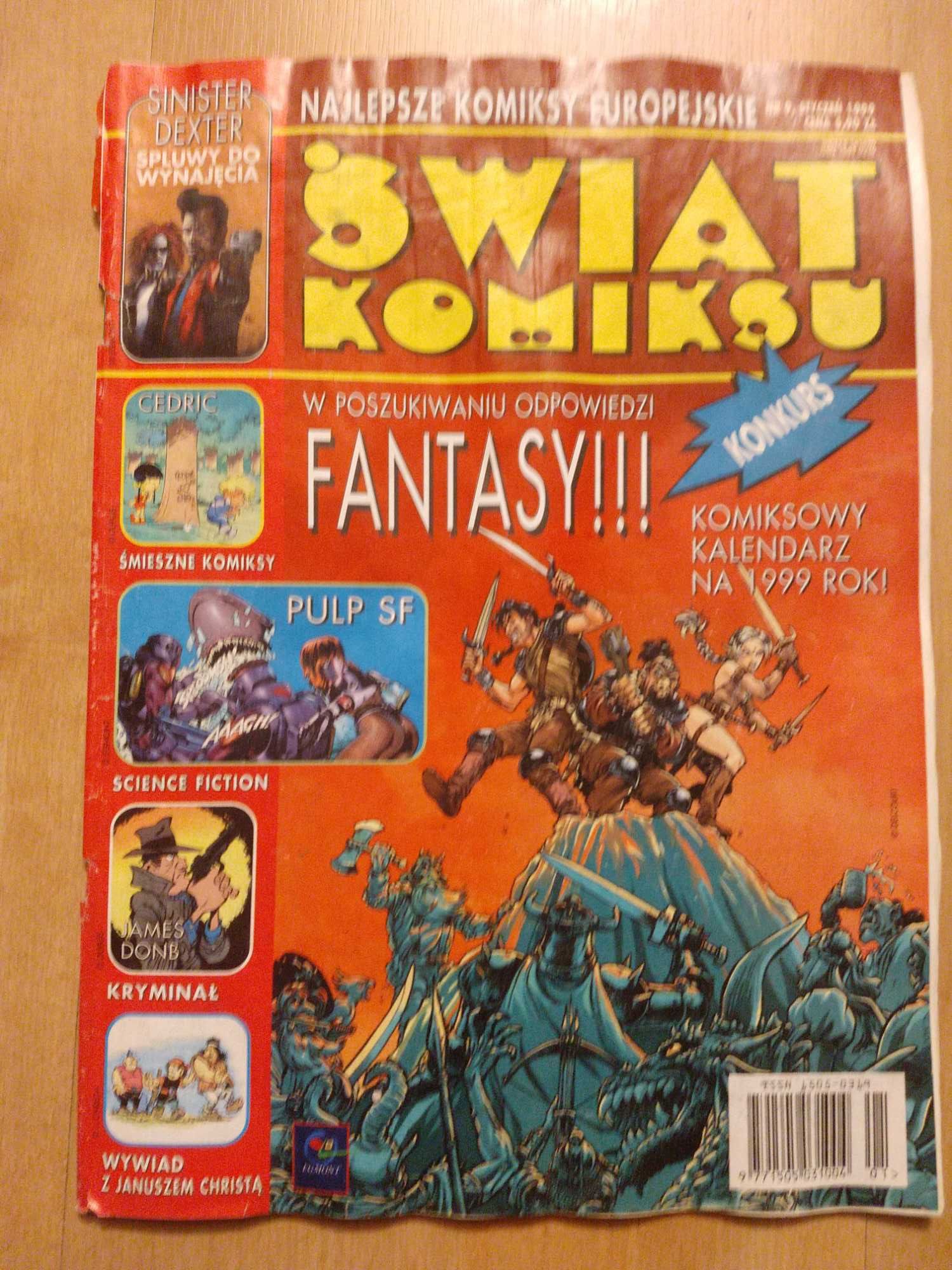 Świat komiksu Kajtek i Koko Christa Sobowtór Goscinny