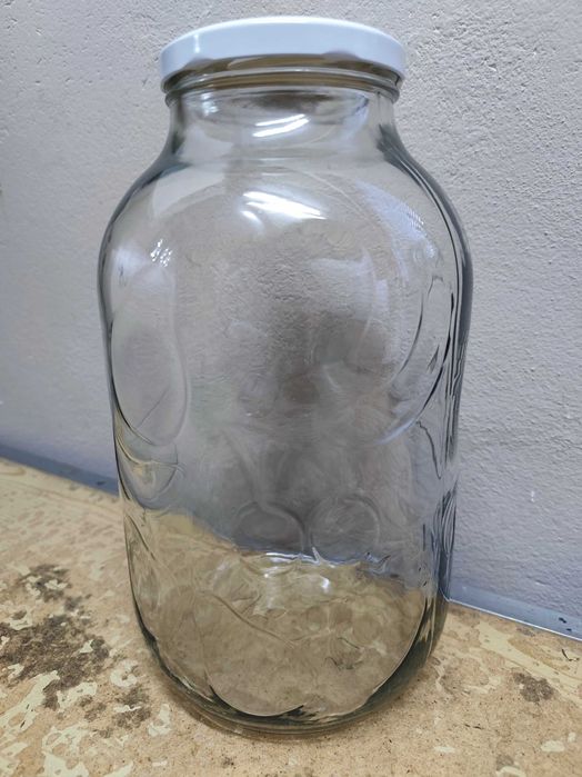 Słoik 5 litrowy ozdobny z zakrętką fi100 / 5000 ml