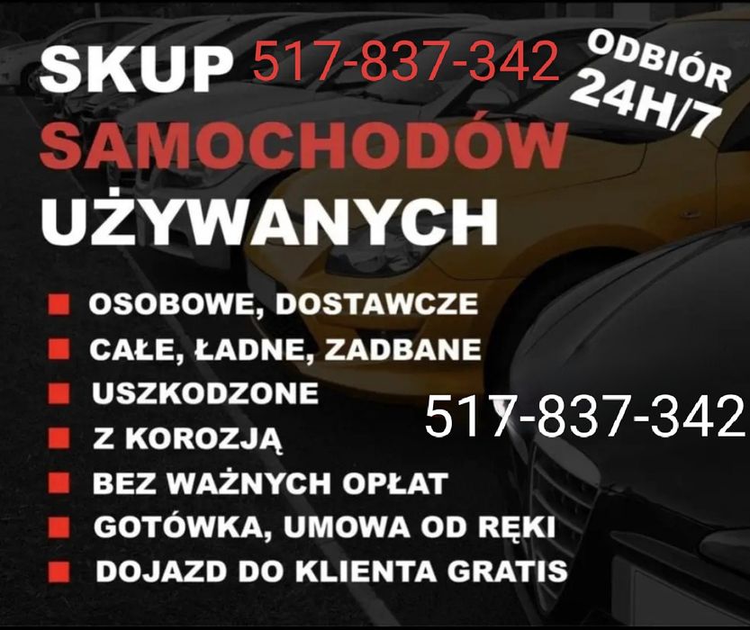 Skup Aut Całe Pomorskie Najlepsze Ceny Legalna Firma