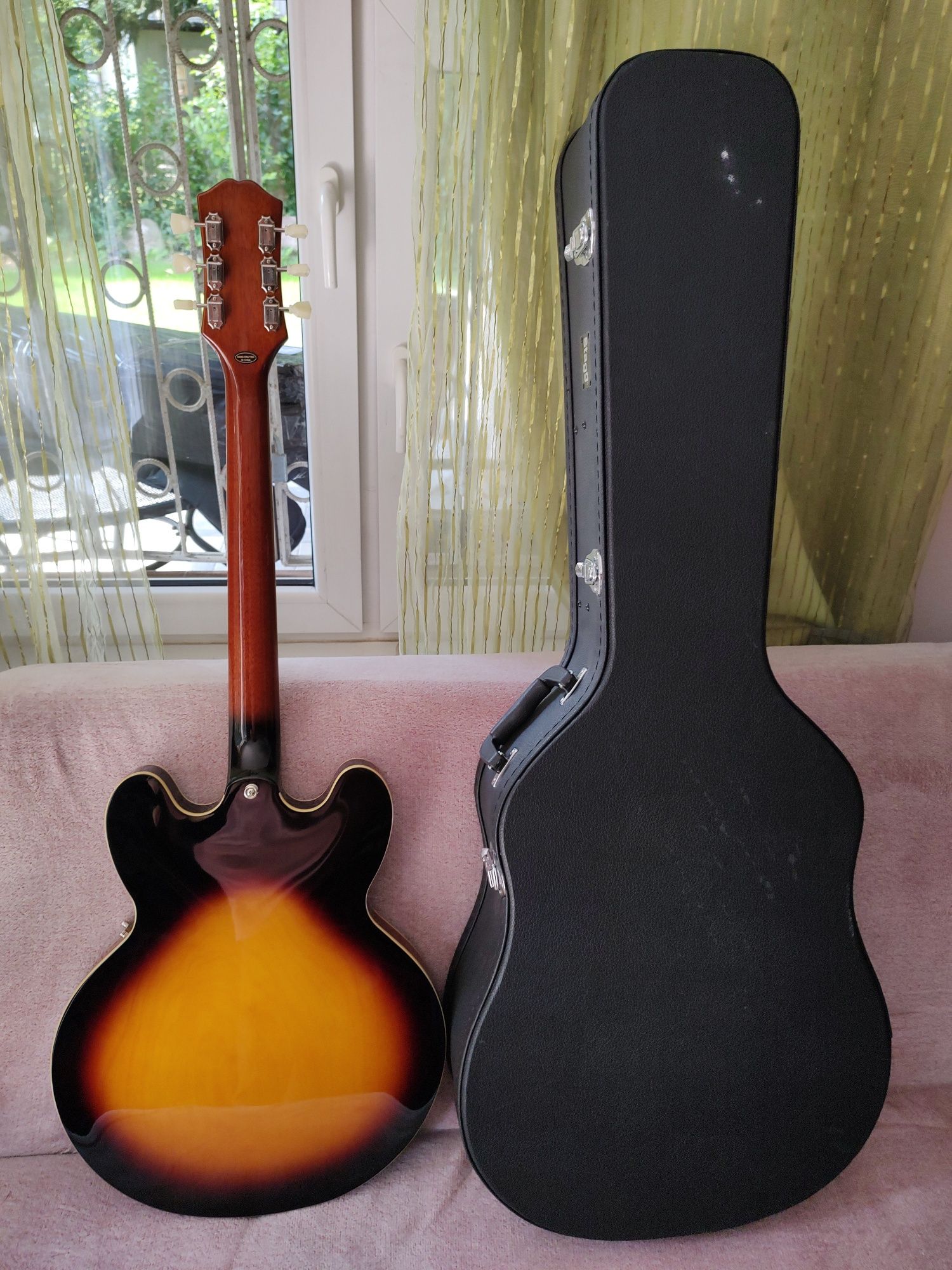 NEW Epiphone ES-335 IG VSB gitara elektryczna Semihollow body & CASE