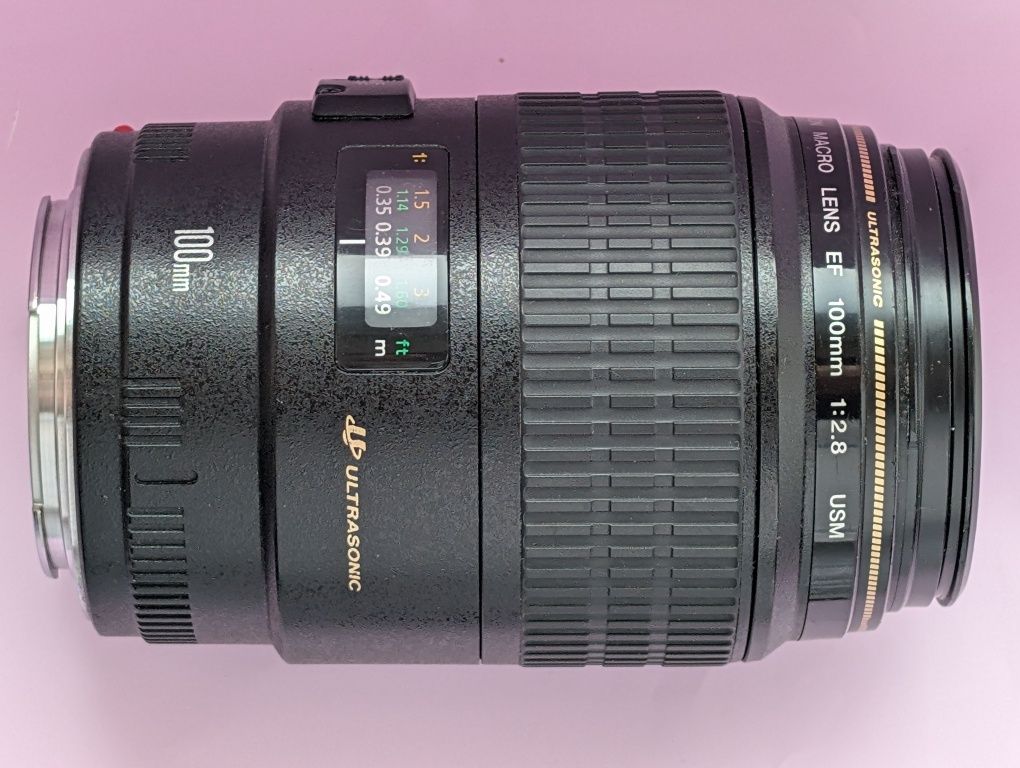 Canon EF 100mm f/2.8 macro USM відмінний стан