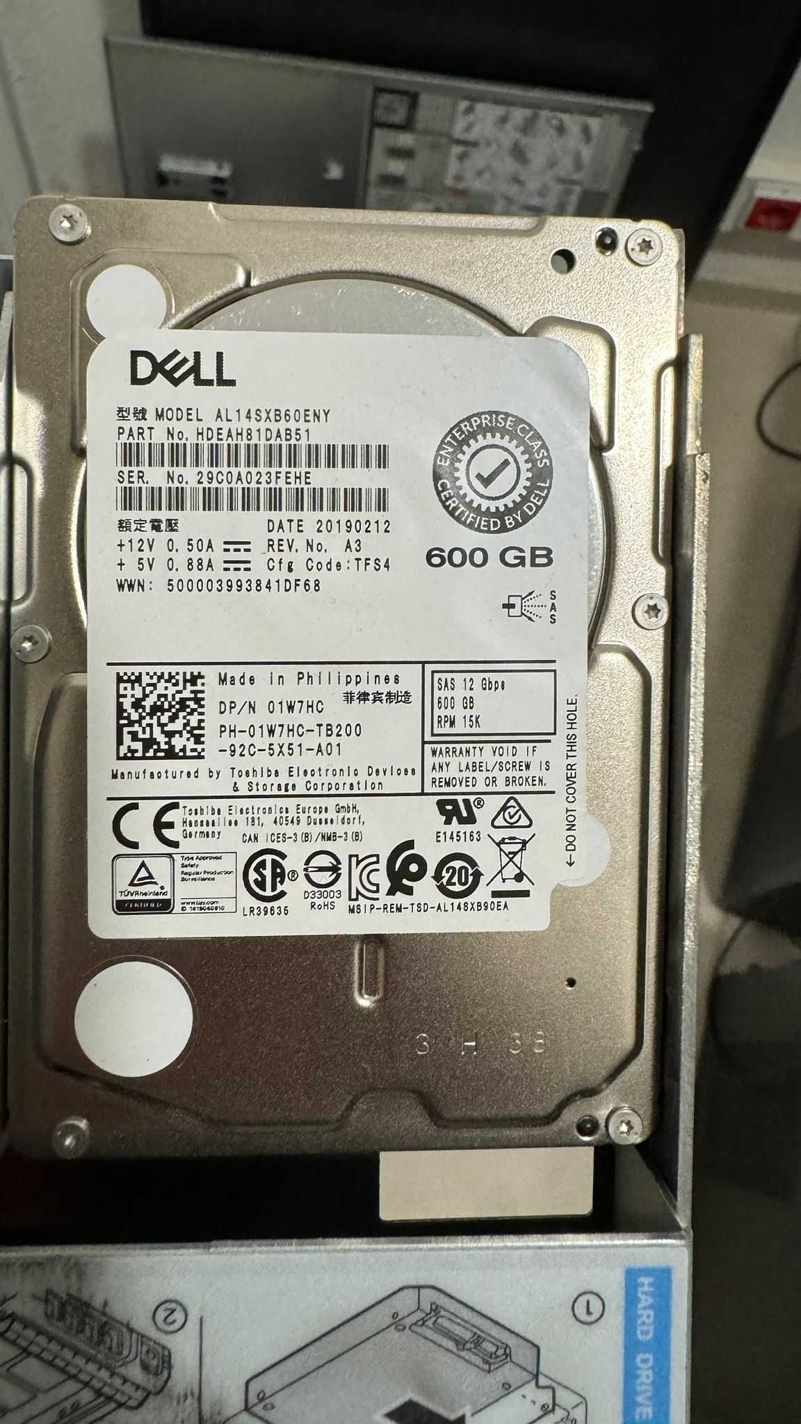 Dell PowerEdge R520 para peças