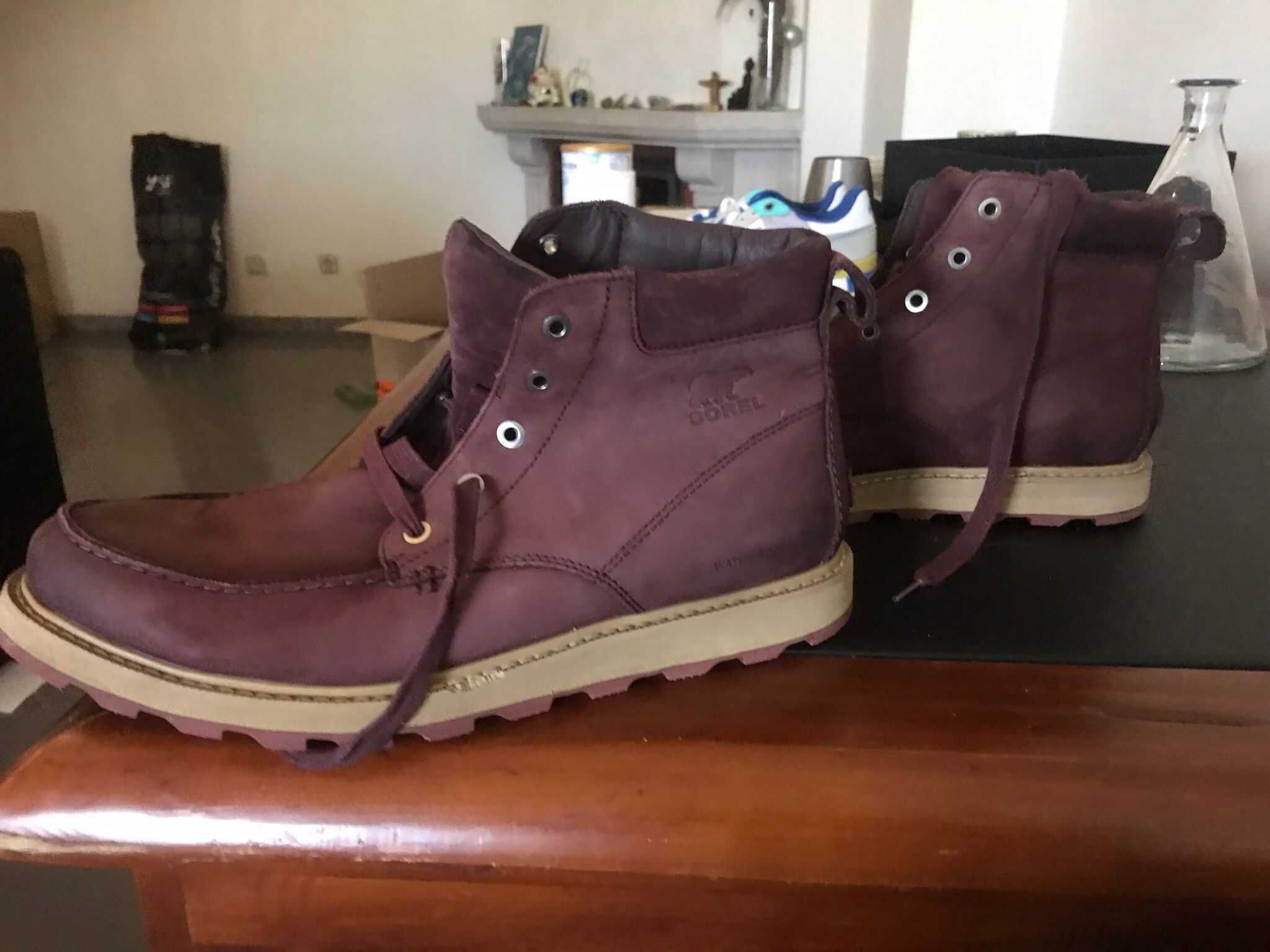 Sorel Botas de pele 44 como novo