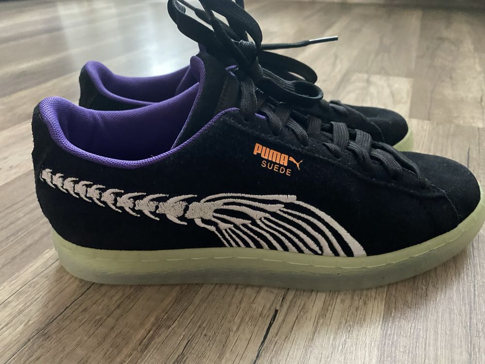 Puma Suede Haunted (чорні)