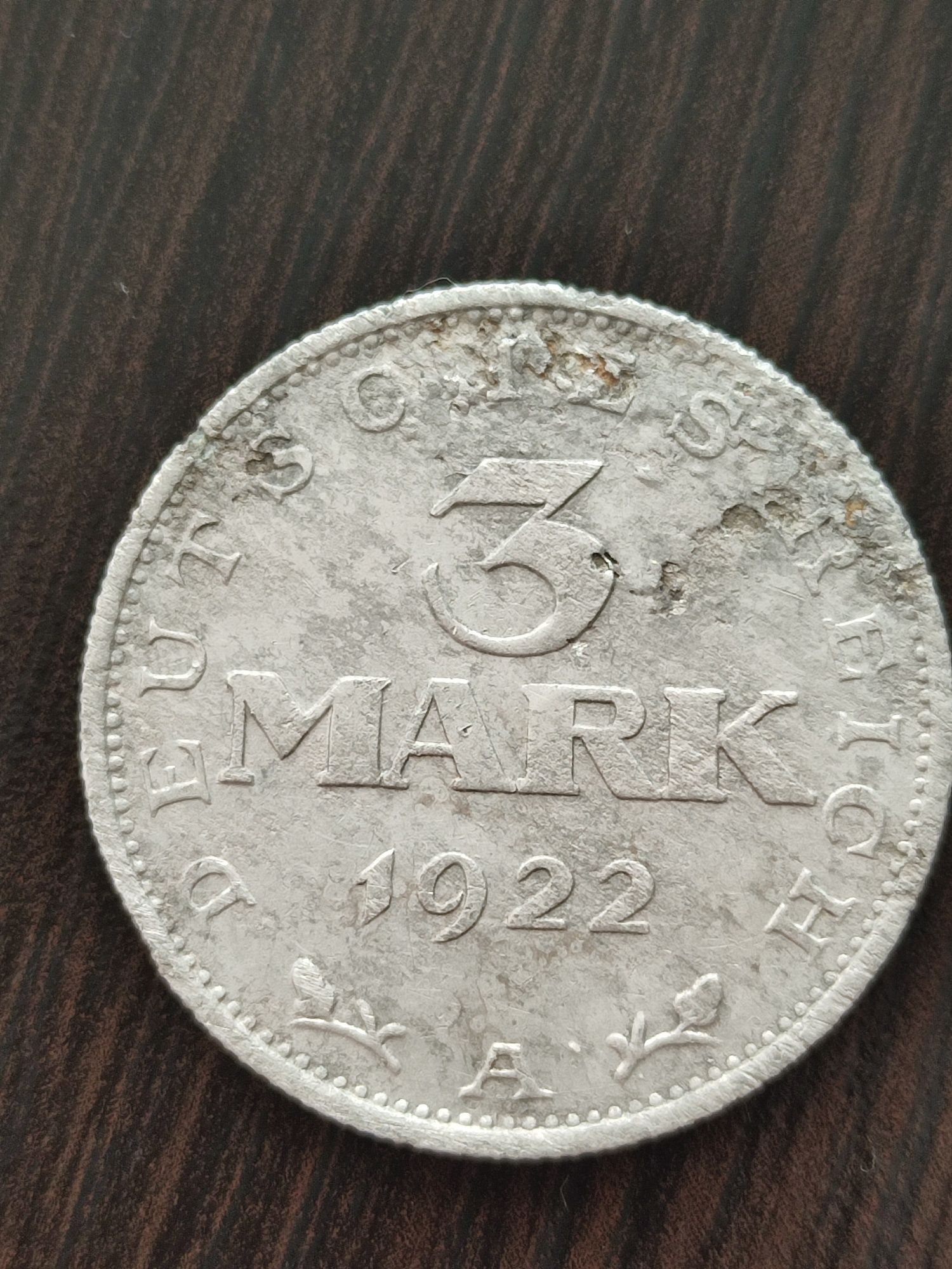 3 Mark 1922 A Niemcy