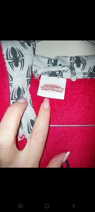 Szlafrok dla chłopca cool club smyk Spider-Man