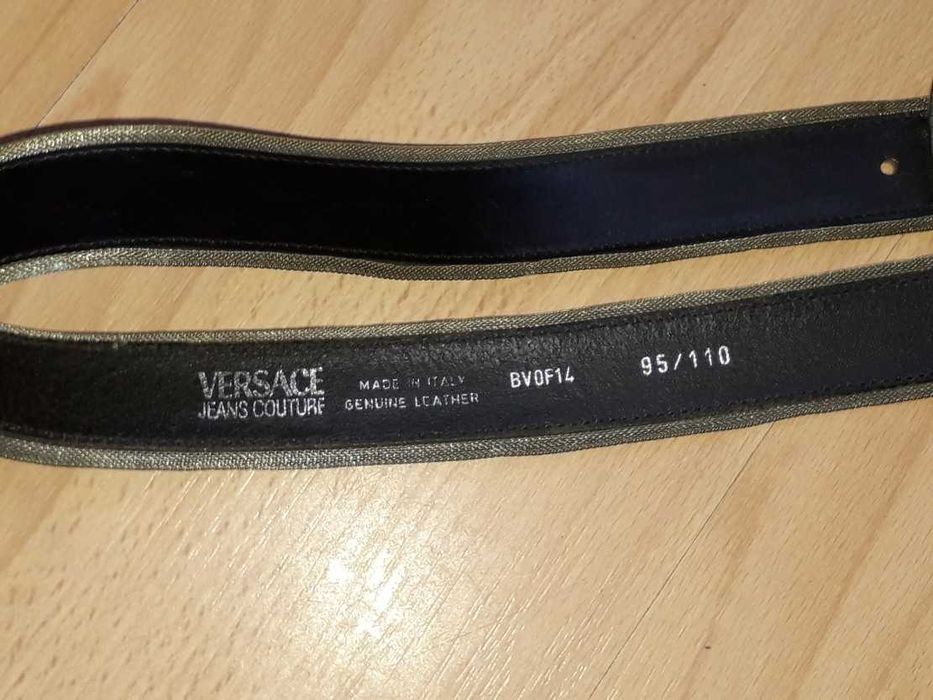 Pasek damski Versace Jeans Couture Pasek czarny