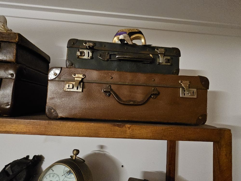 Malas vintage decoracao